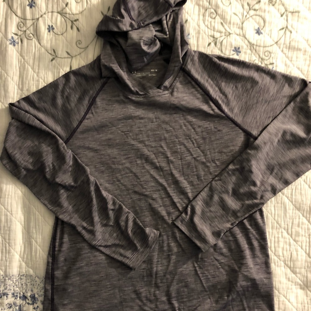 Under Armour hooded t shirt